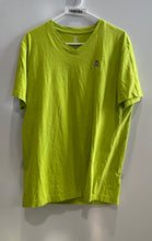 Load image into Gallery viewer, Psycho Bunny Mens Green Pima Cotton Short Sleeve V-Neck T-Shirt Size 6
