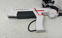 Load image into Gallery viewer, Laser X White Plastic Single Laser Tag Gaming Blaster Gun W/ Receiver Not Tested
