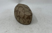 Load image into Gallery viewer, Coach Mens Beige Signature Print Hard Clamshell Sunglasses Case
