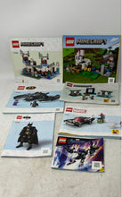 Load image into Gallery viewer, Lot Of 7 Pcs Assorted Lego Large Print Mixed Variety Instruction Manuals Age 3+
