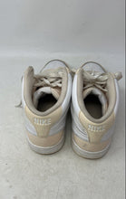 Load image into Gallery viewer, Nike Womens Court Vision Mid CD5436-800 Beige White Leather Sneakers Shoes Sz 9
