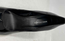 Load image into Gallery viewer, Marc Fisher Womens Black Patent Leather Slip-On Stiletto Pump Heels Size 8.5M
