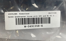 Load image into Gallery viewer, Sky Rider Raven DRWG538B Quadcopter Drone With GPS And Wi-Fi Camera Not Tested
