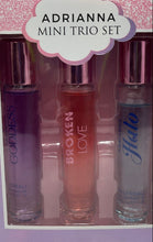 Load image into Gallery viewer, Adrianna Mini Trio Set Rollerball Eau De Parfum Goddess Broken Love And Halo
