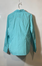 Load image into Gallery viewer, Tommy Hilfiger Womens Light Blue Cotton Long Sleeve Button-Up Shirt Size Large
