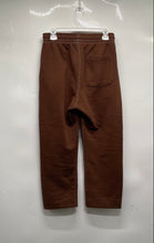 Load image into Gallery viewer, Zara Adult Brown Flat Front Elastic Waist Wide Leg Sweatpants Size Medium
