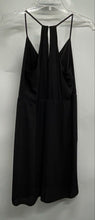Load image into Gallery viewer, Express Womens Black Sleeveless Faux Wrap V-Neck Short Mini Dress Size XS
