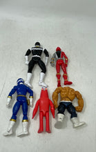 Load image into Gallery viewer, Lot Of 5 Pcs Multicolor Power Rangers Mixed Variety Modern Action Figures
