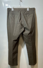 Load image into Gallery viewer, Banana Republic Mens Brown Cotton Straight Leg Dress Pants Size 35/32
