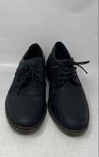 Load image into Gallery viewer, Perry Ellis Mens Black Leather Lace-Up Round Toe Derby Dress Shoes Size 9
