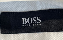 Load image into Gallery viewer, Hugo Boss Mens White Cotton Long Sleeve Slim Fit Dress Shirt Size 16.5
