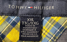 Load image into Gallery viewer, Tommy Hilfiger Mens Yellow And Blue Plaid Printed Button-Up Shirt Size XXL
