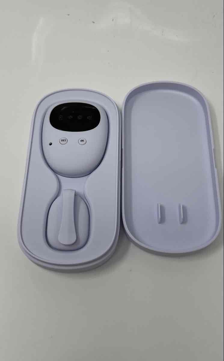 Wireless Rechargeable Bedwetting Alarm Open Box No Tested