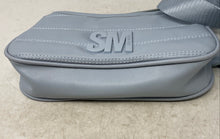 Load image into Gallery viewer, Steve Madden Womens Bzoia Light Blue Quilted Crossbody Bag With Coin Purse
