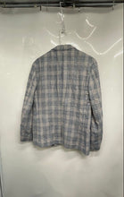 Load image into Gallery viewer, Ben Sherman Mens Multicolor Plaid Long Sleeve Pockets Two-Button Blazer Size S38
