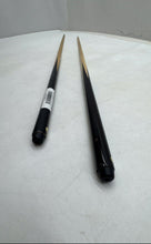 Load image into Gallery viewer, Lot Of 2 Pieces Wooden Indoor Billiard Game One-Piece Pool Cue Sticks
