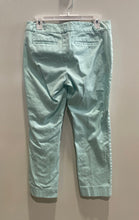 Load image into Gallery viewer, Banana Republic Womens Light Green Hampton Fit Cropped Pants Size 6

