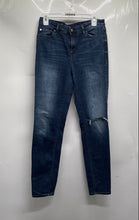 Load image into Gallery viewer, Armani Exchange Womens Blue Denim Pockets High Rise Super Skinny Jeans Size 29
