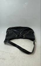 Load image into Gallery viewer, Jones New York Womens Black Leather Single Strap Zip Top Lined Shoulder Bag
