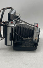 Load image into Gallery viewer, Vintage Polaroid Automatic 100 Silver And Black Instant Land Camera Untested
