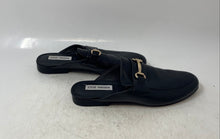 Load image into Gallery viewer, Steve Madden Womens Kandi Black Leather Slip-On Mule Flats Size 8.5M
