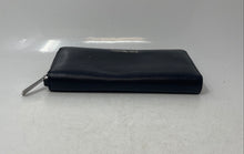 Load image into Gallery viewer, Michael Kors Womens Black Leather Jet Set Travel Continental Zip-Around Wallet
