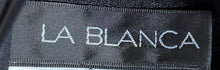 Load image into Gallery viewer, La Blanca Womens Black Island Goddess Halter Neck Swim Bikini Top Size 6 w/ Tag
