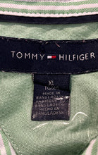 Load image into Gallery viewer, Tommy Hilfiger Mens Light Green White Long Sleeve Button-Up Shirt Size XL

