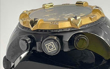Load image into Gallery viewer, Authentic Invicta Men's Gold-Tone Black Watch With Box
