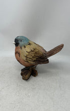 Load image into Gallery viewer, Multicolor Decorative Model Resin Bird Figurine Perched On Tropical Tree Branch
