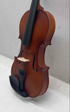 Load image into Gallery viewer, Mendini Brown Orchestral Strings Beginners Violin Musical Instrument In Case
