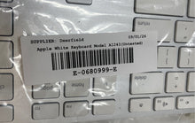 Load image into Gallery viewer, Apple Model A1243 White Numeric Keypad Slim Wired Keyboard Standard Untested
