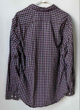 Load image into Gallery viewer, Banana Republic Mens Multicolor Plaid Soft Wash Slim Fit Button-Up Shirt Size L
