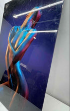 Load image into Gallery viewer, Wall Hanging Decor Nude Figure Modern Art Panel Painting Damage Side

