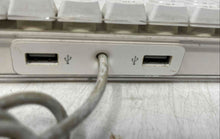 Load image into Gallery viewer, Apple Model No. A1048 White Built-In USB Ports Wired Keyboard Not Tested
