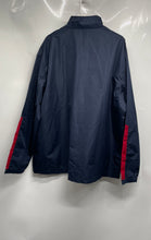 Load image into Gallery viewer, Cooperstown Dreams Park Mens Navy Blue 1/4 Zip Windbreaker Jacket Size 2XL

