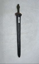Load image into Gallery viewer, Silver-Tone Ambidextrous Stainless Steel Sword Skull King Handle In Case
