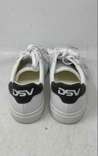 Load image into Gallery viewer, DSV Womens White Black Leather Low Top Lace-Up Sneaker Shoes Size EUR 38
