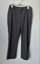 Load image into Gallery viewer, Calvin Klein Womens Gray Printed Flat Front Slash Pockets Ankle Pants Size 6
