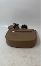 Load image into Gallery viewer, Izod Womens Brown Detachable Strap Shoulder Crossbody Handbag With Tag
