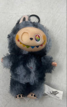 Load image into Gallery viewer, Pop Mart Black Labubu The Monsters Replica Plush Keychain Action Figure
