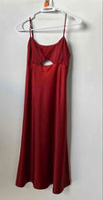 Load image into Gallery viewer, Banana Republic Womens Red Sleeveless Collarless Cutout Slip Dress Size 4 Petite
