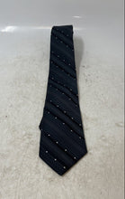 Load image into Gallery viewer, Oleg Cassini Mens Multicolor Geometric Striped Adjustable Formal Pointed Tie
