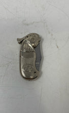 Load image into Gallery viewer, Elephant Shape Silver-Tone Collectible Folding Pocket Knife Not Tested

