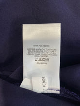 Load image into Gallery viewer, Express Womens Purple Satin One Shoulder Draped Gathered Blouse Top Size M W/Tag
