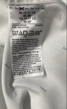 Load image into Gallery viewer, Banana Republic Mens White Printed Standard Fit Collared Button-Up Shirt Size XL
