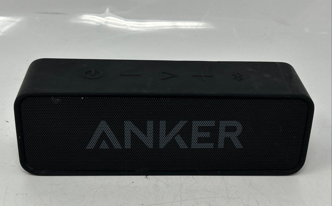 Anker SoundCore A3102 Black Wireless Portable Bluetooth Speaker Not Tested