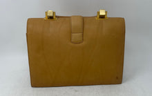 Load image into Gallery viewer, Tano Womens Brown Inner Pockets Top Handle Flap Clutch Bag
