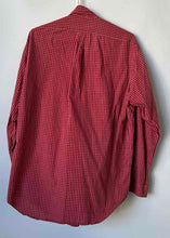 Load image into Gallery viewer, Ralph Lauren Mens Yarmouth Red Plaid Print Long Sleeve Dress Shirt Size 15.5
