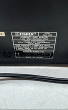 Load image into Gallery viewer, Fisher Model DAC-205 Black Automatic Digital Compact Disc Player Not Tested
